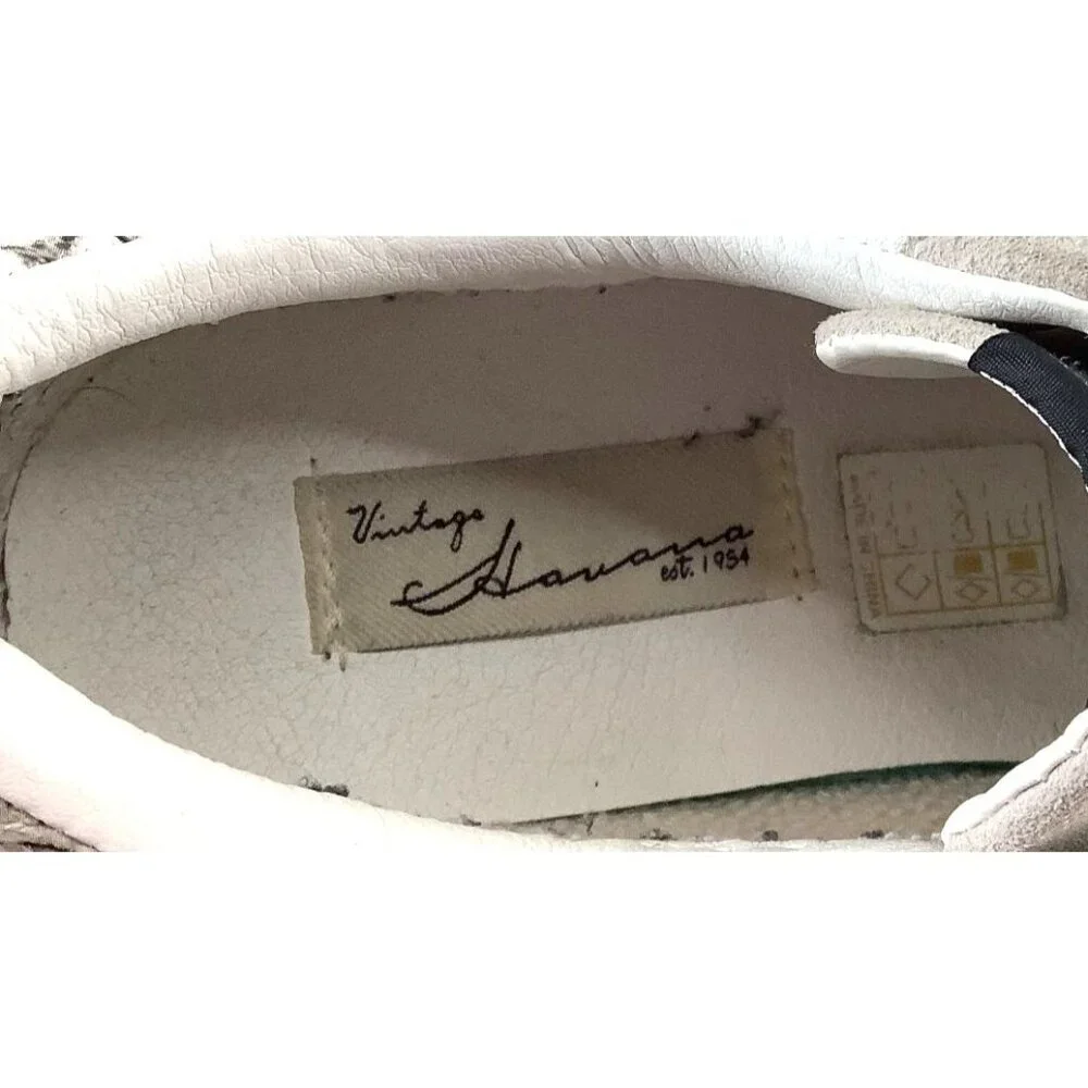 Vintage Havana Womens Quilted Star Sneakers Size 9 Snake Print Accents - Picture 8 of 8
